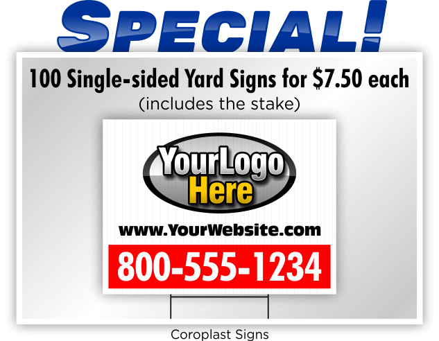 Special Offer on Coroplast Signs near Newville PA
