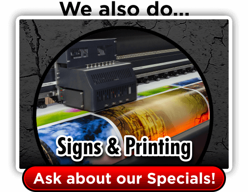 Full Services offered like dimensional Signs near Shippensburg PA