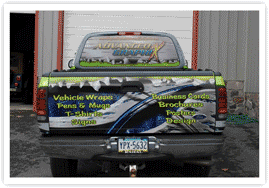 Truck Lettering Services Available in Hagerstown MD - Advanced Graphix